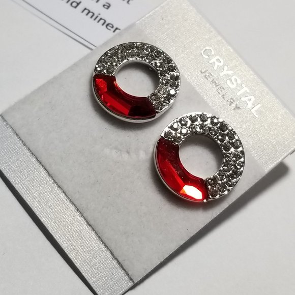 Circle Of Life Pendant Necklace and Earrings Set on silver Rhodium Plated - Picture 7 of 9